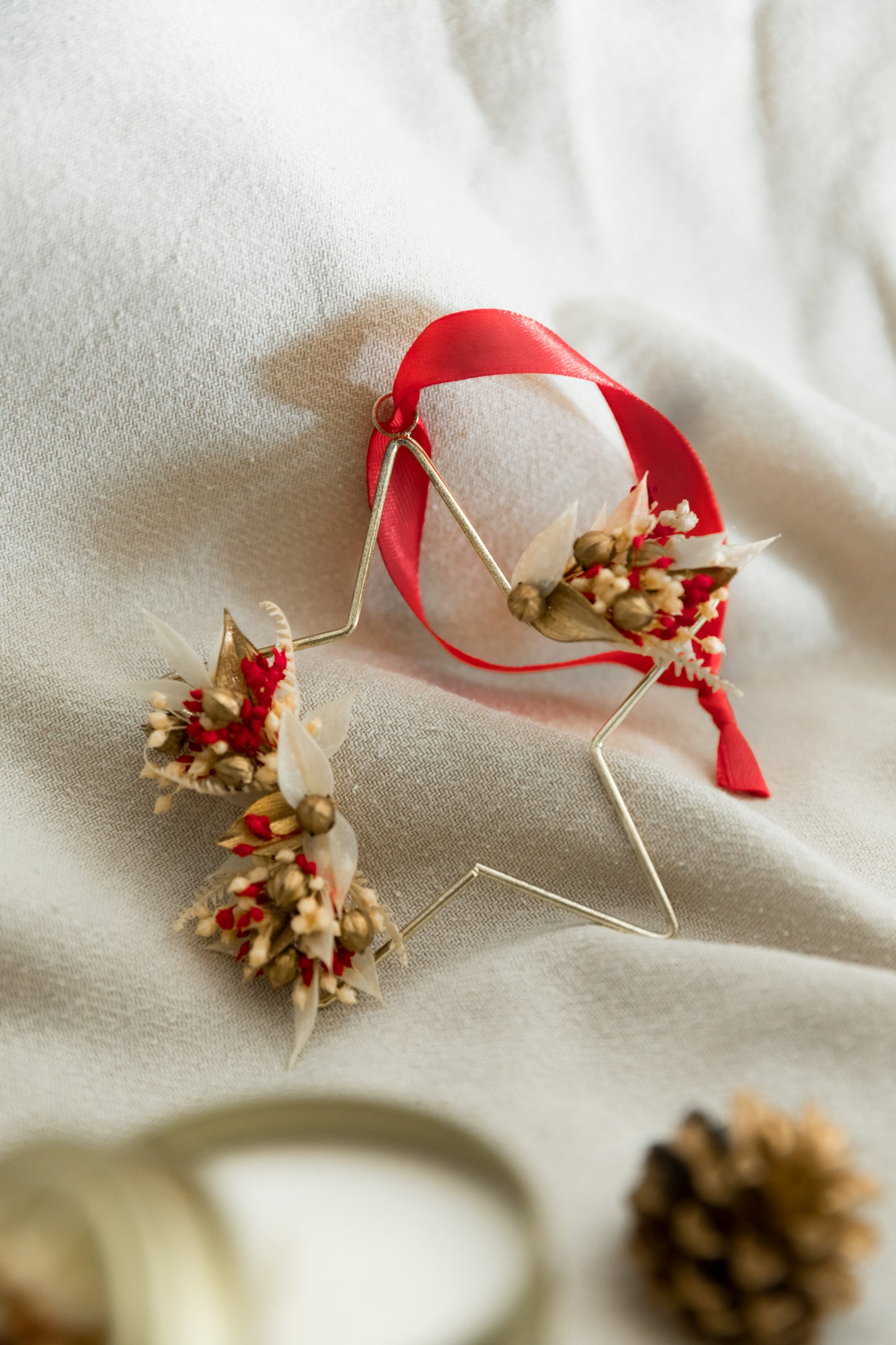 Etoile et bougie cannelle