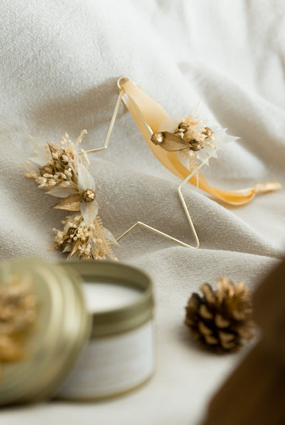 Etoile et bougie cannelle