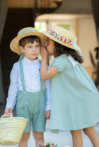 Canotier enfant Brune