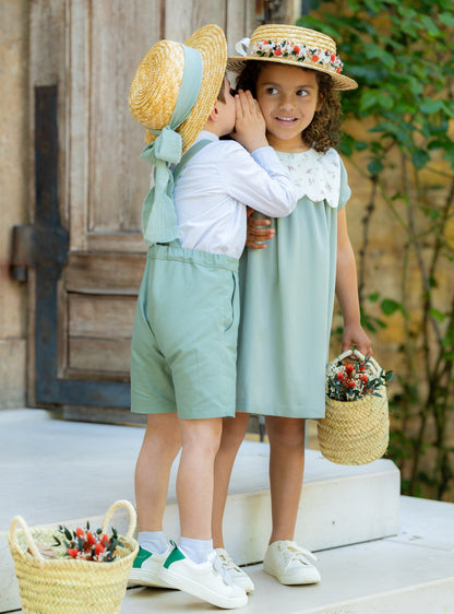 Canotier enfant Brune