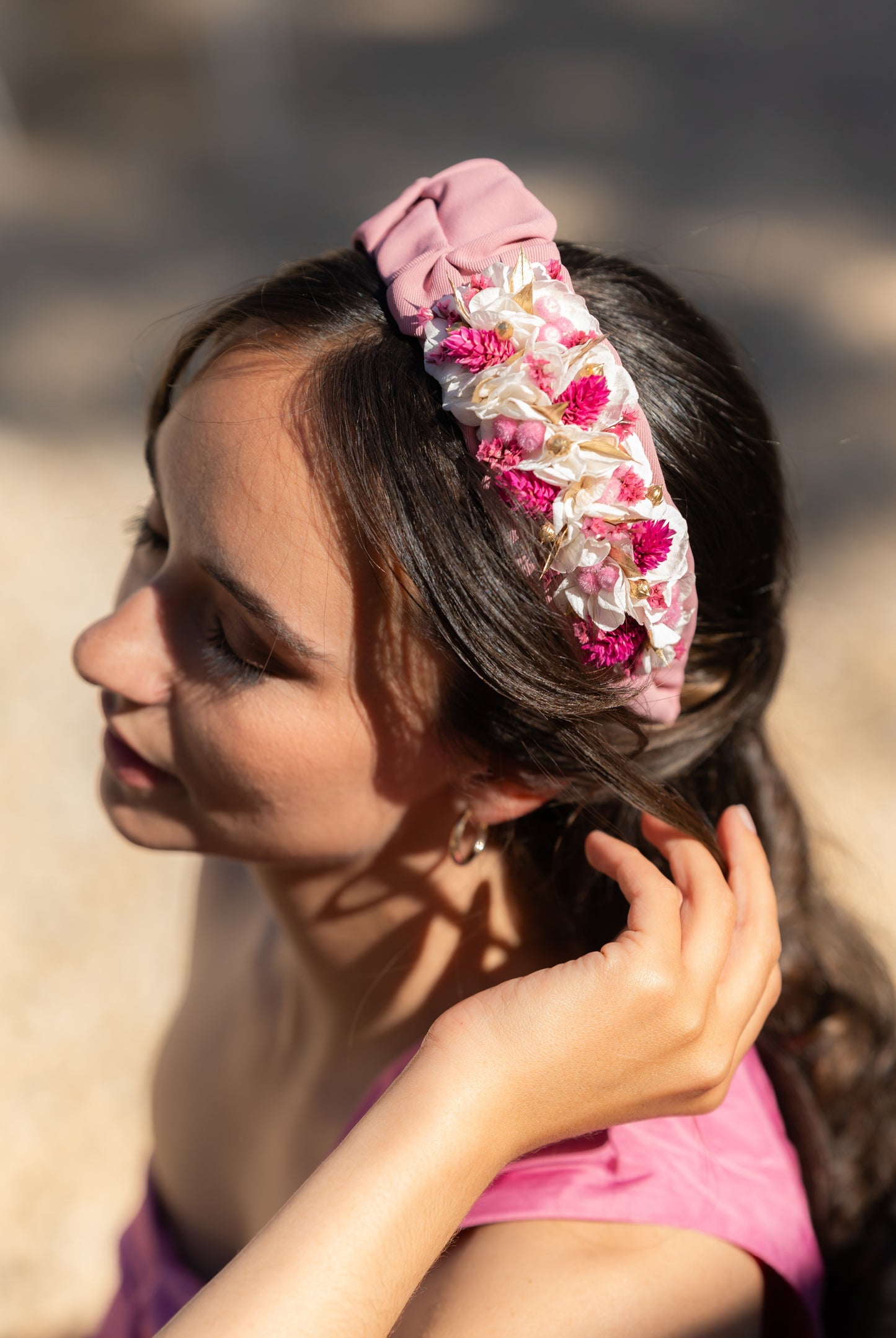 Serre-tête Violette